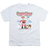 SANTA CLAUS IS COMIN TO TOWN/ANIMAL FRIENDS - S/S YOUTH 18/1 - WHITE