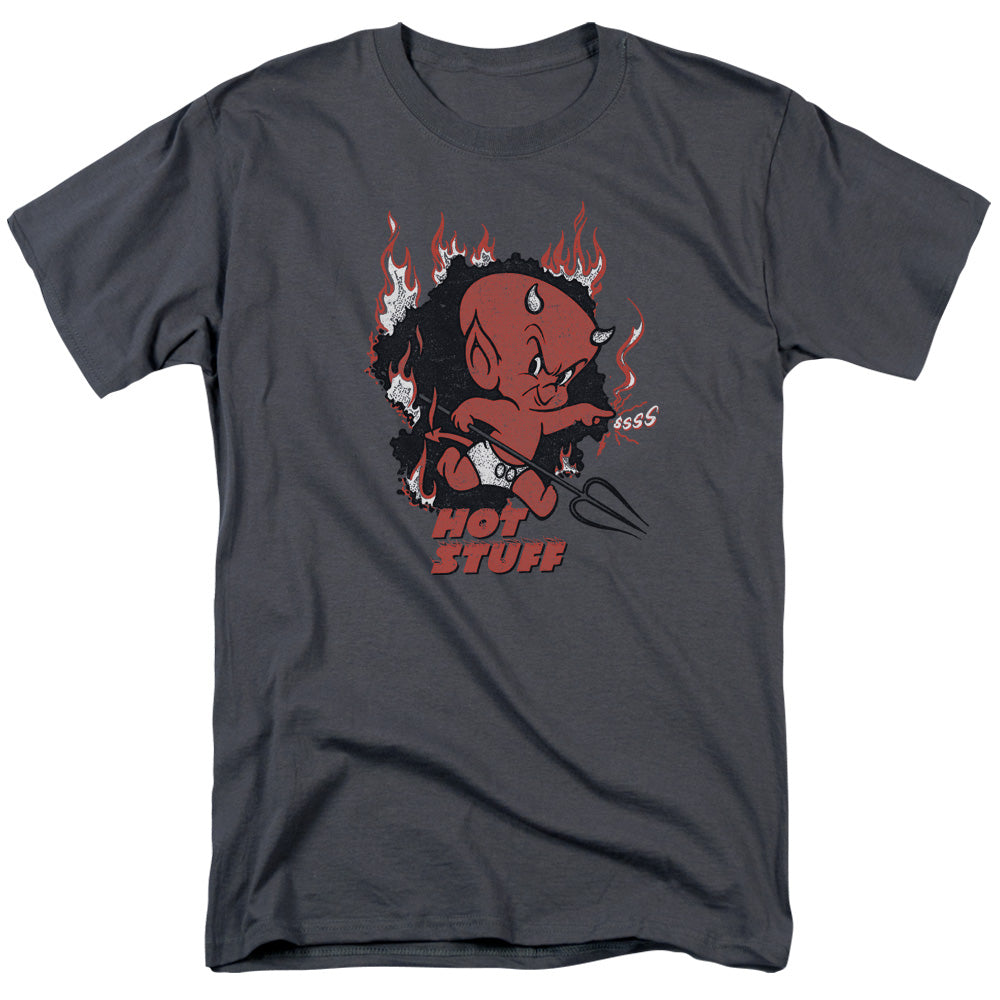 HOT STUFF/SINGE - S/S ADULT 18/1  -  CHARCOAL