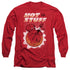 HOT STUFF/ON THE SUN -  L/S ADULT 18/1  - RED