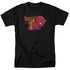 HOT STUFF/LITTLE DEVIL - S/S ADULT 18/1  -  BLACK