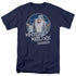 SANTA CLAUS IS COMIN TO TOWN/WINTER WARLOCK - S/S ADULT 18/1  -  NAVY