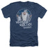 SANTA CLAUS IS COMIN TO TOWN/WINTER WARLOCK - ADULT HEATHER - NAVY