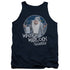 SANTA CLAUS IS COMIN TO TOWN/WINTER WARLOCK - ADULT TANK - NAVY