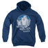 SANTA CLAUS IS COMIN TO TOWN/WINTER WARLOCK - YOUTH PULLOVER HOODIE - NAVY
