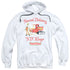 SANTA CLAUS IS COMIN TO TOWN/KLUGER - ADULT PULLOVER HOODIE - WHITE