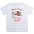 SANTA CLAUS IS COMIN TO TOWN/KLUGER - S/S YOUTH 18/1 - WHITE