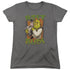 SHREK/BUDS - S/S WOMENS TEE - CHARCOAL