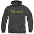 SHREK/LOGO - ADULT HEATHER HOODIE - BLACK