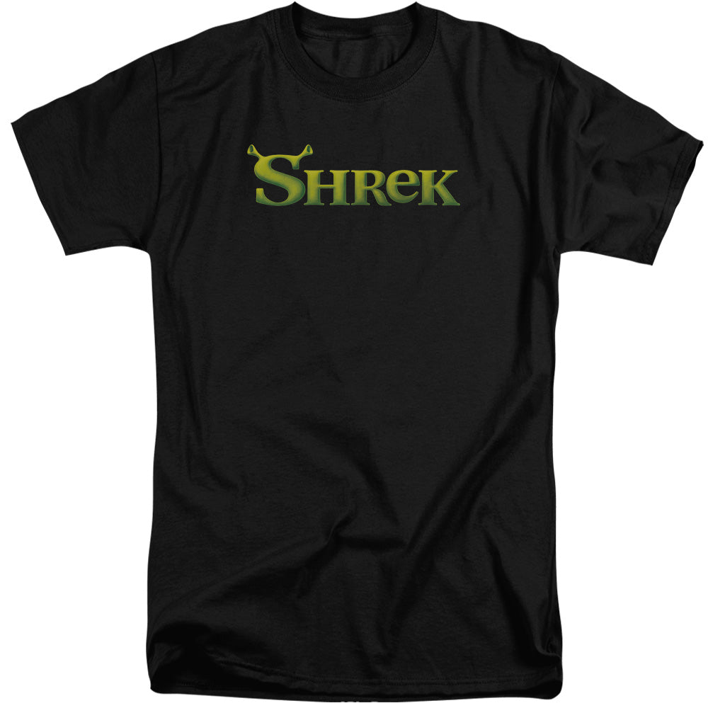 SHREK/LOGO - S/S ADULT TALL 18/1 - BLACK