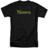 SHREK/LOGO - S/S ADULT TALL 18/1 - BLACK