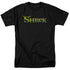 SHREK/LOGO - S/S ADULT 18/1  -  BLACK