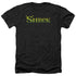 SHREK/LOGO - ADULT HEATHER - BLACK