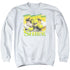 SHREK/OGRES NEED LOVE - ADULT CREWNECK SWEATSHIRT - WHITE