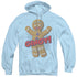 SHREK/GINGY - ADULT PULLOVER HOODIE - LIGHT BLUE