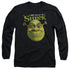 SHREK/AUTHENTIC -  L/S ADULT 18/1  - BLACK
