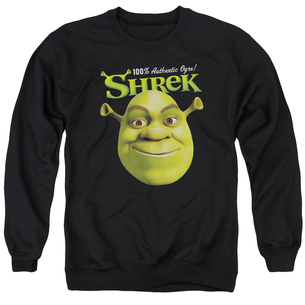 SHREK/AUTHENTIC - ADULT CREWNECK SWEATSHIRT - BLACK