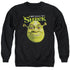 SHREK/AUTHENTIC - ADULT CREWNECK SWEATSHIRT - BLACK