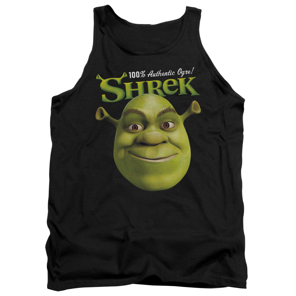 SHREK/AUTHENTIC - ADULT TANK - BLACK