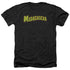 MADAGASCAR/LOGO - ADULT HEATHER - BLACK