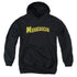 MADAGASCAR/LOGO - YOUTH PULLOVER HOODIE - BLACK