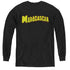 MADAGASCAR/LOGO - YOUTH LONG SLEEVE TEE - BLACK