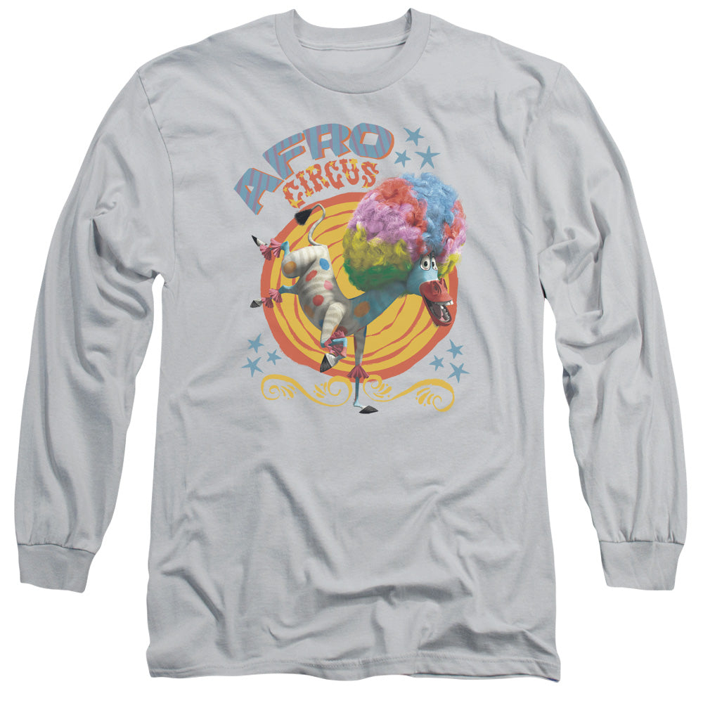MADAGASCAR/AFRO CIRCUS -  L/S ADULT 18/1  - SILVER