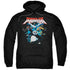 KUNG FU PANDA/KUNG FU GROUP - ADULT PULLOVER HOODIE - BLACK