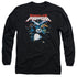 KUNG FU PANDA/KUNG FU GROUP -  L/S ADULT 18/1  - BLACK