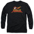 KUNG FU PANDA/LOGO - L/S ADULT 18/1 - BLACK