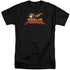 KUNG FU PANDA/LOGO - S/S ADULT TALL 18/1 - BLACK