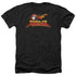 KUNG FU PANDA/LOGO - ADULT HEATHER - BLACK