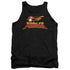 KUNG FU PANDA/LOGO - ADULT TANK - BLACK