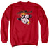 KUNG FU PANDA/KABOOM OF DOOM - ADULT CREWNECK SWEATSHIRT - RED