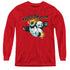 KUNG FU PANDA/KABOOM OF DOOM - YOUTH LONG SLEEVE TEE - RED
