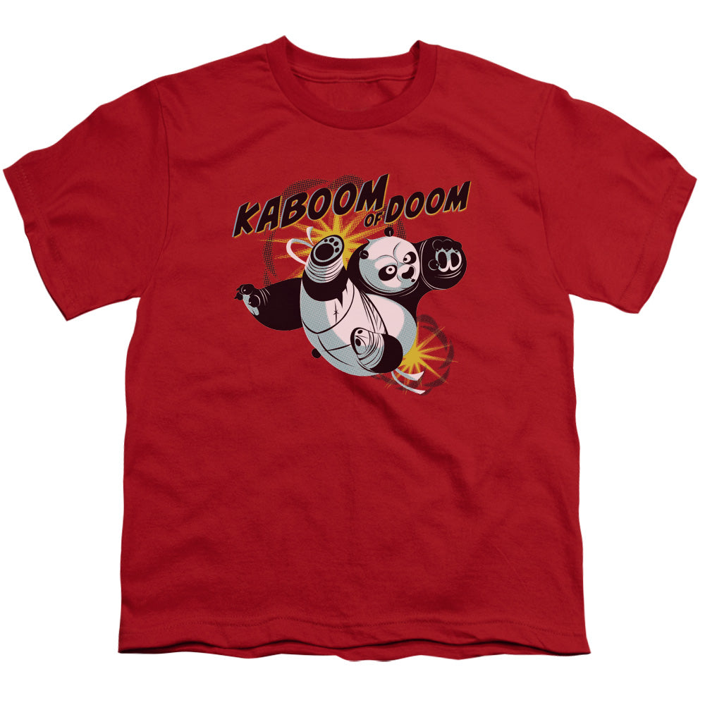 KUNG FU PANDA/KABOOM OF DOOM - S/S YOUTH 18/1 - RED