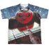 KUNG FU PANDA/EPIC JUMPING (FRONT/BACK PRINT) - S/S YOUTH POLY CREW - MULTI