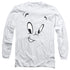 CASPER/FACE -  L/S ADULT 18/1  - WHITE