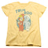 CASPER/TRUE BOO - S/S WOMENS TEE - BANANA