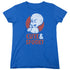 CASPER/SPOOKY - S/S WOMENS TEE - ROYAL BLUE