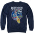 VOLTRON/DEFENDER - ADULT CREWNECK SWEATSHIRT - NAVY