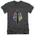 VOLTRON/SIGIL - S/S ADULT V-NECK 30/1 - CHARCOAL