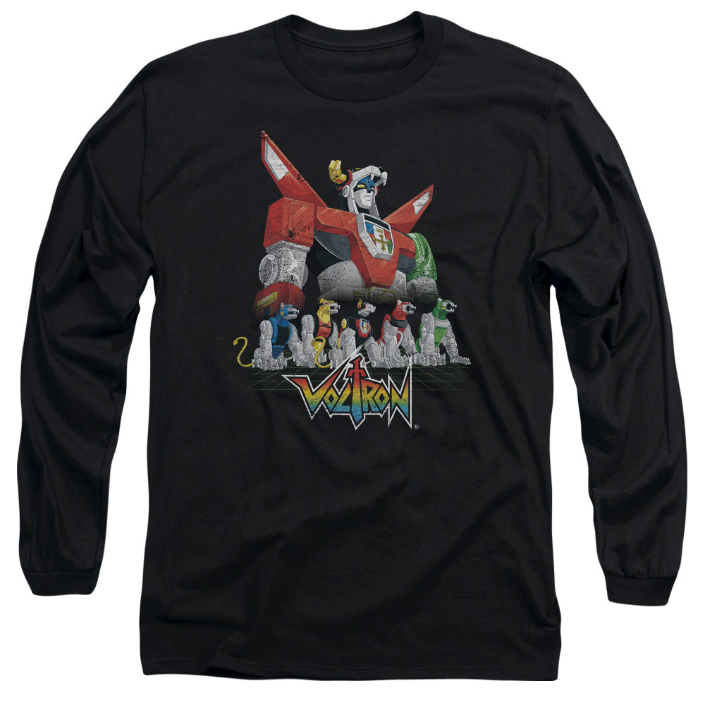 VOLTRON/LIONS -  L/S ADULT 18/1  - BLACK