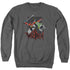 VOLTRON/ROAR - ADULT CREWNECK SWEATSHIRT - CHARCOAL