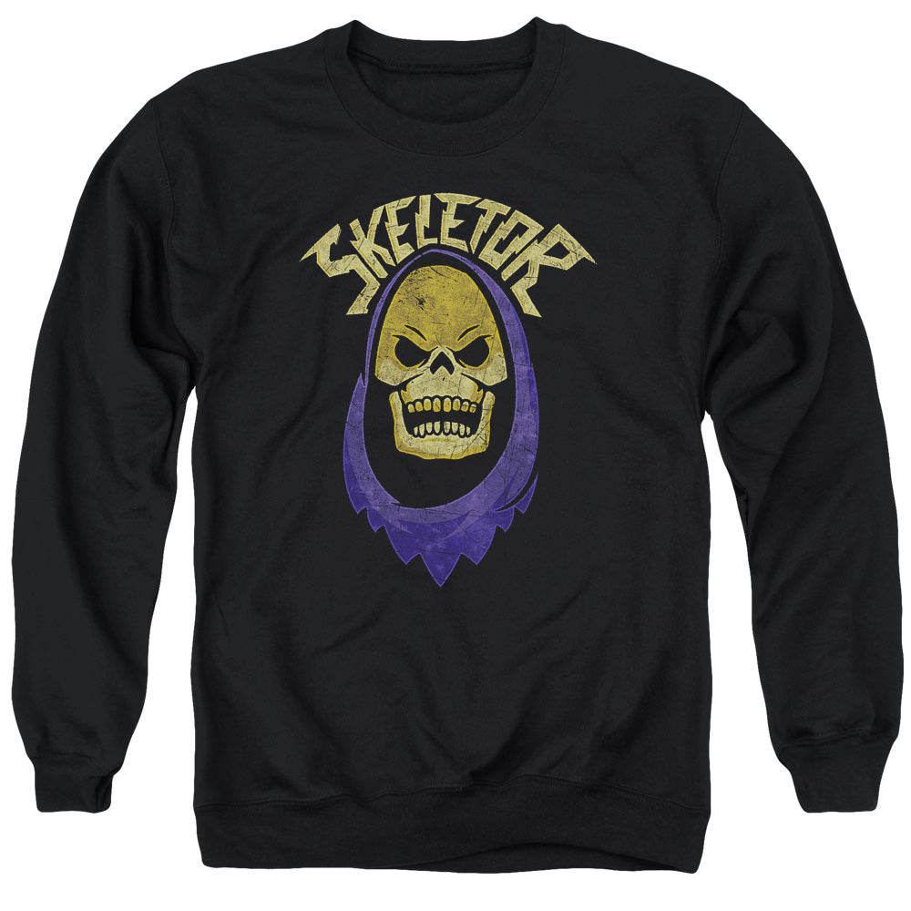 MASTERS OF THE UNIVERSE/HOOD - ADULT CREWNECK SWEATSHIRT - BLACK