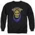 MASTERS OF THE UNIVERSE/HOOD - ADULT CREWNECK SWEATSHIRT - BLACK