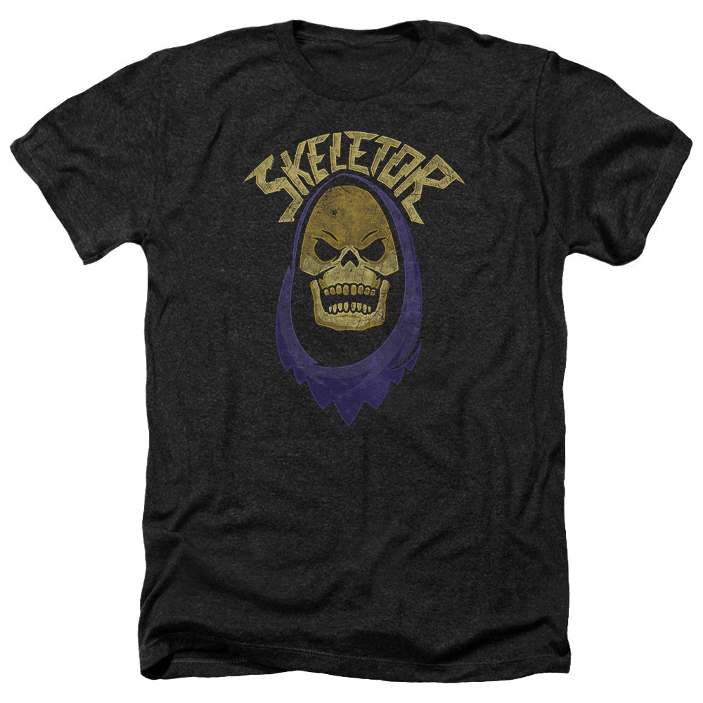 MASTERS OF THE UNIVERSE/HOOD - ADULT HEATHER - BLACK