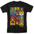 MASTERS OF THE UNIVERSE/CHARACTER HEADS - S/S ADULT 18/1  -  BLACK