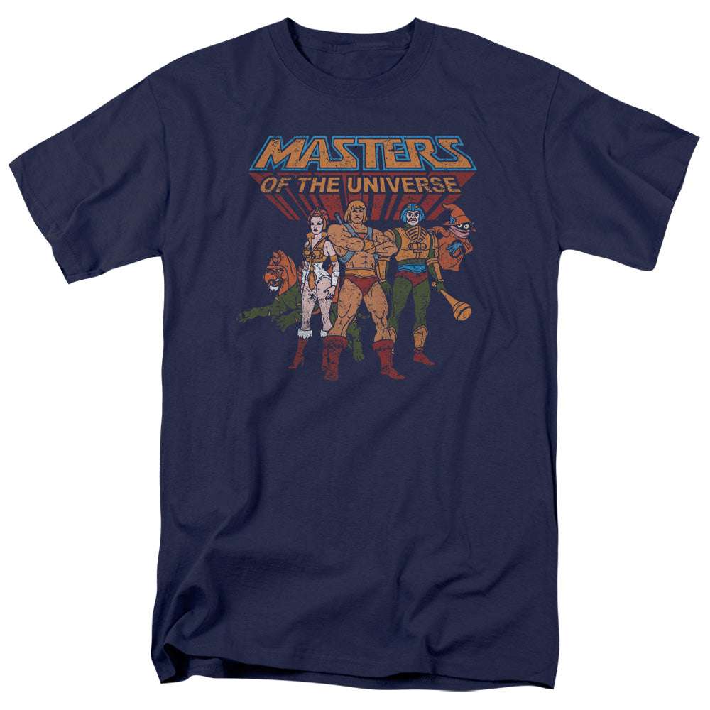MASTERS OF THE UNIVERSE/TEAM OF HEROES - S/S ADULT 18/1  -  NAVY