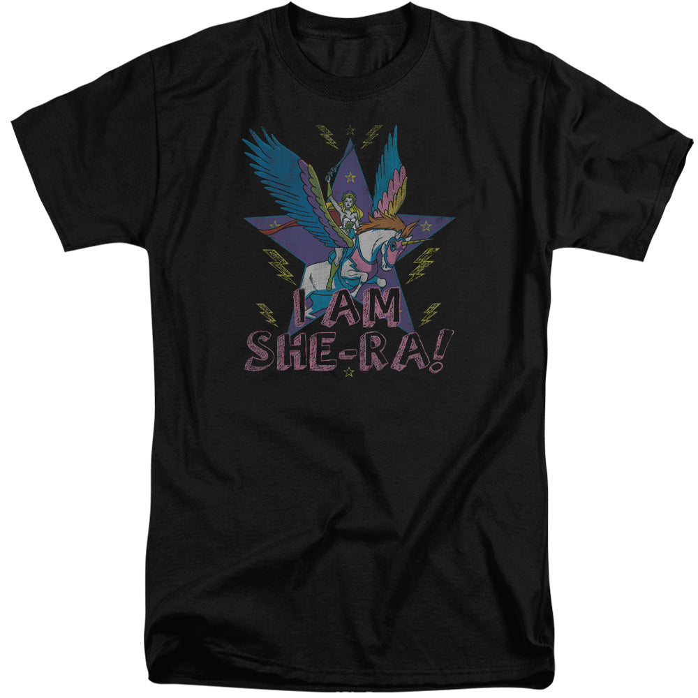 SHE RA/I AM SHE RA - S/S ADULT TALL 18/1 - BLACK