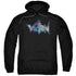 VOLTRON/SPACE LOGO - ADULT PULLOVER HOODIE - BLACK